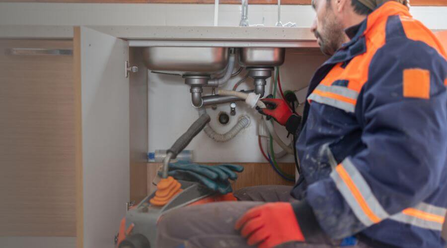 Professional slab leak plumber services in Dolphin, VA